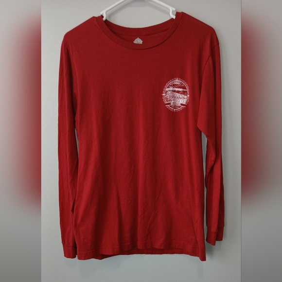 Keystone Colorado women's Large red long sleeve shirt skiing mountains v… - Picture 4 of 7